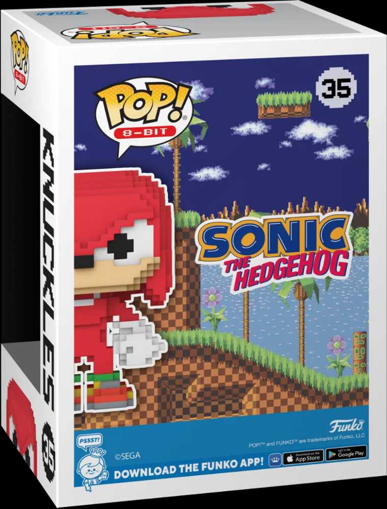 Knuckles - Sonic the Hedgehog vinyl figure collectible [Barcode 889698830348] - Main Image 2
