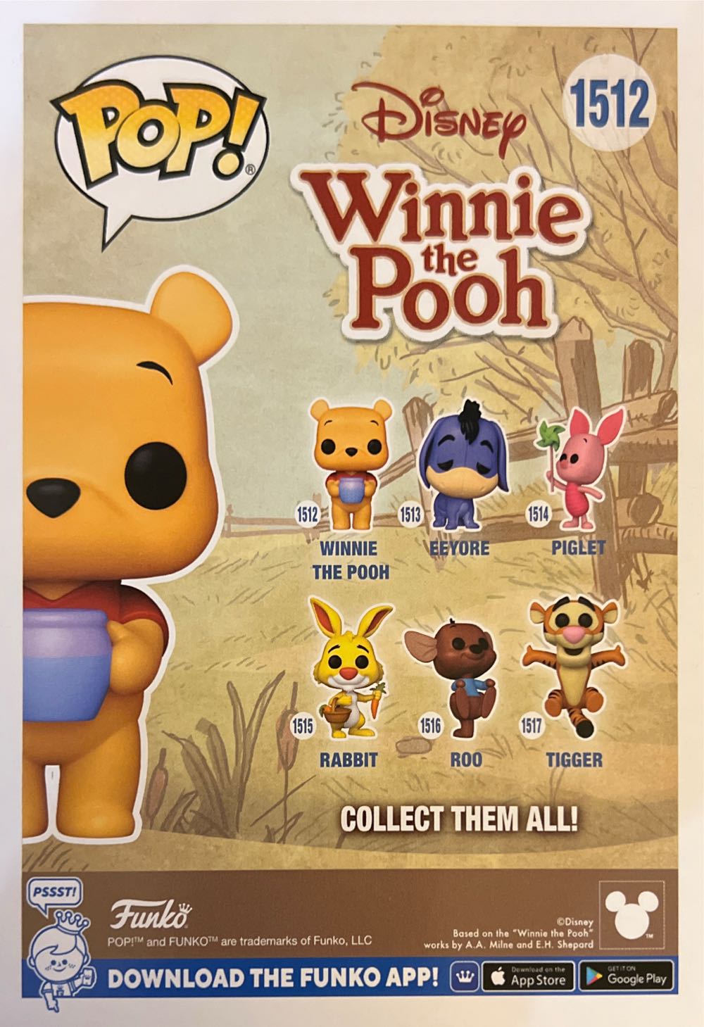 Winnie The Pooh - Winnie the Pooh vinyl figure collectible [Barcode 889698818711] - Main Image 2