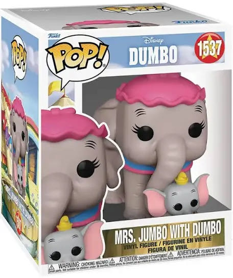 Mrs. Jumbo with Dumbo - Dumbo vinyl figure collectible [Barcode 889698802093] - Main Image 2