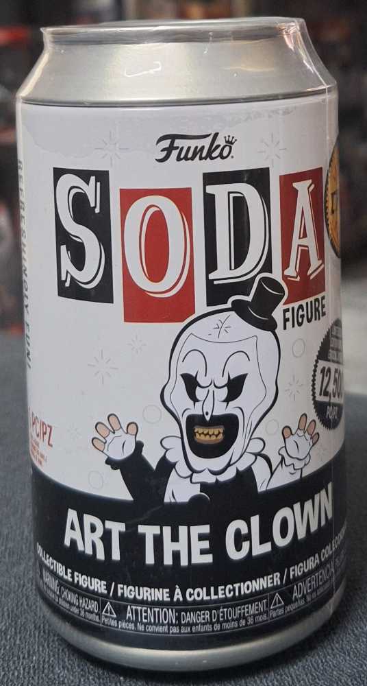 Funko Soda Terrifier Art The Clown Bloody Common Figure   vinyl figure collectible [Barcode 889698828543] - Main Image 2