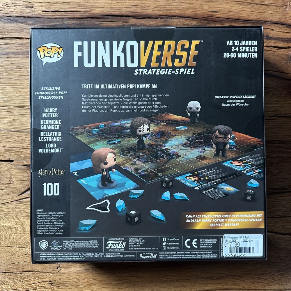 Harry Potter/Hermione Granger/Bellatrix Lestrange/Lord Voldemort  vinyl figure collectible [Barcode 889698434775] - Main Image 2