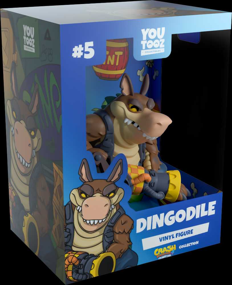 Crash Bandicoot
Dingodile  - Crash Bandicoot vinyl figure collectible - Main Image 4