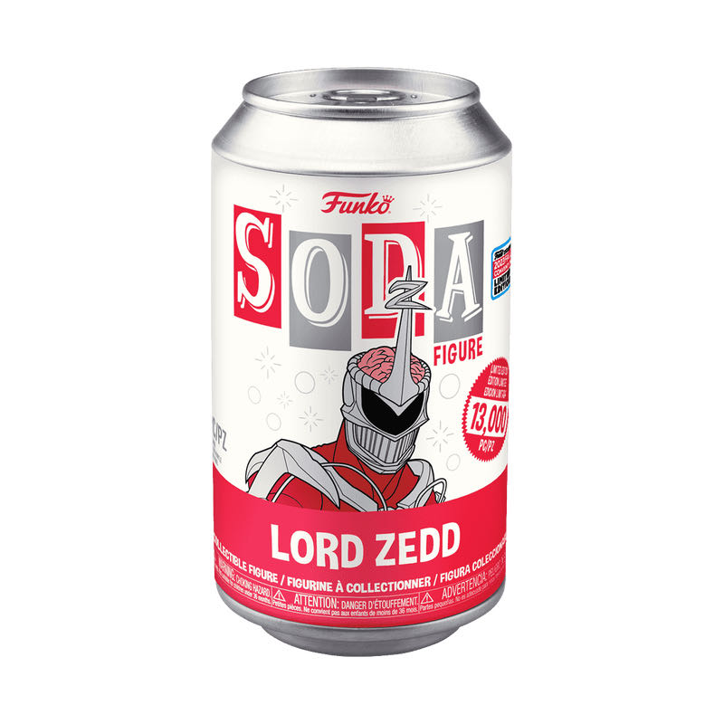Soda: Lord Zedd Funko Vinyl Figure (Common) - Power Rangers vinyl figure collectible [Barcode 889698717304] - Main Image 2