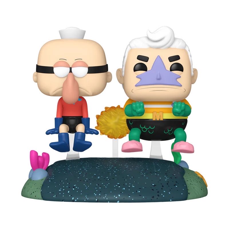 Mermaid Man And Burnkleboy With The Invisible Boatmobile - SpongeBob SquarePants vinyl figure collectible [Barcode 889698845724] - Main Image 3