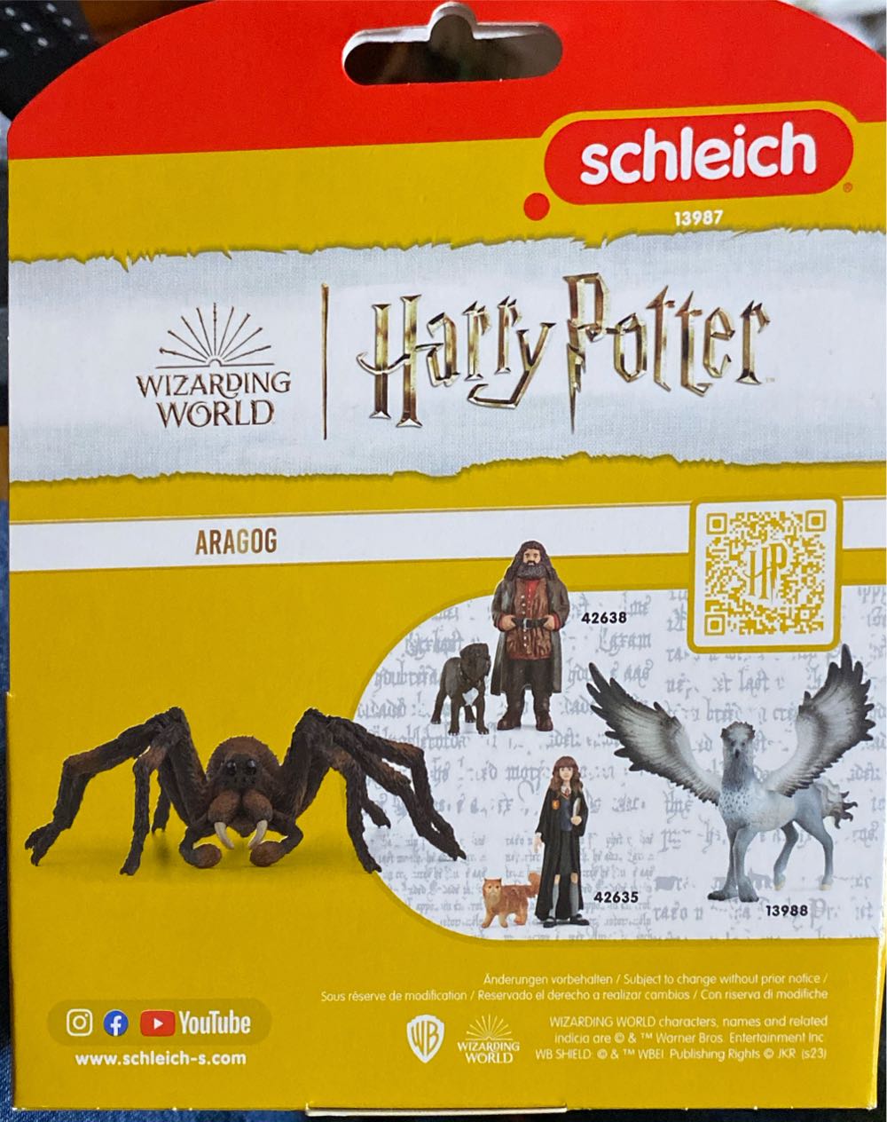 Schleich Wizarding World Of Harry Potter Collectible Figurine Aragog - Harry Potter vinyl figure collectible [Barcode 4059433713175] - Main Image 2