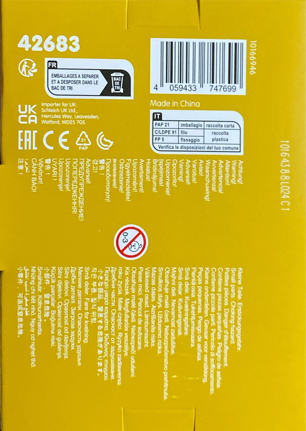 Schleich Wizarding World Of Harry Potter Collectible Professor  Snape™ & Patronus - Harry Potter vinyl figure collectible [Barcode 4059433747699] - Main Image 2