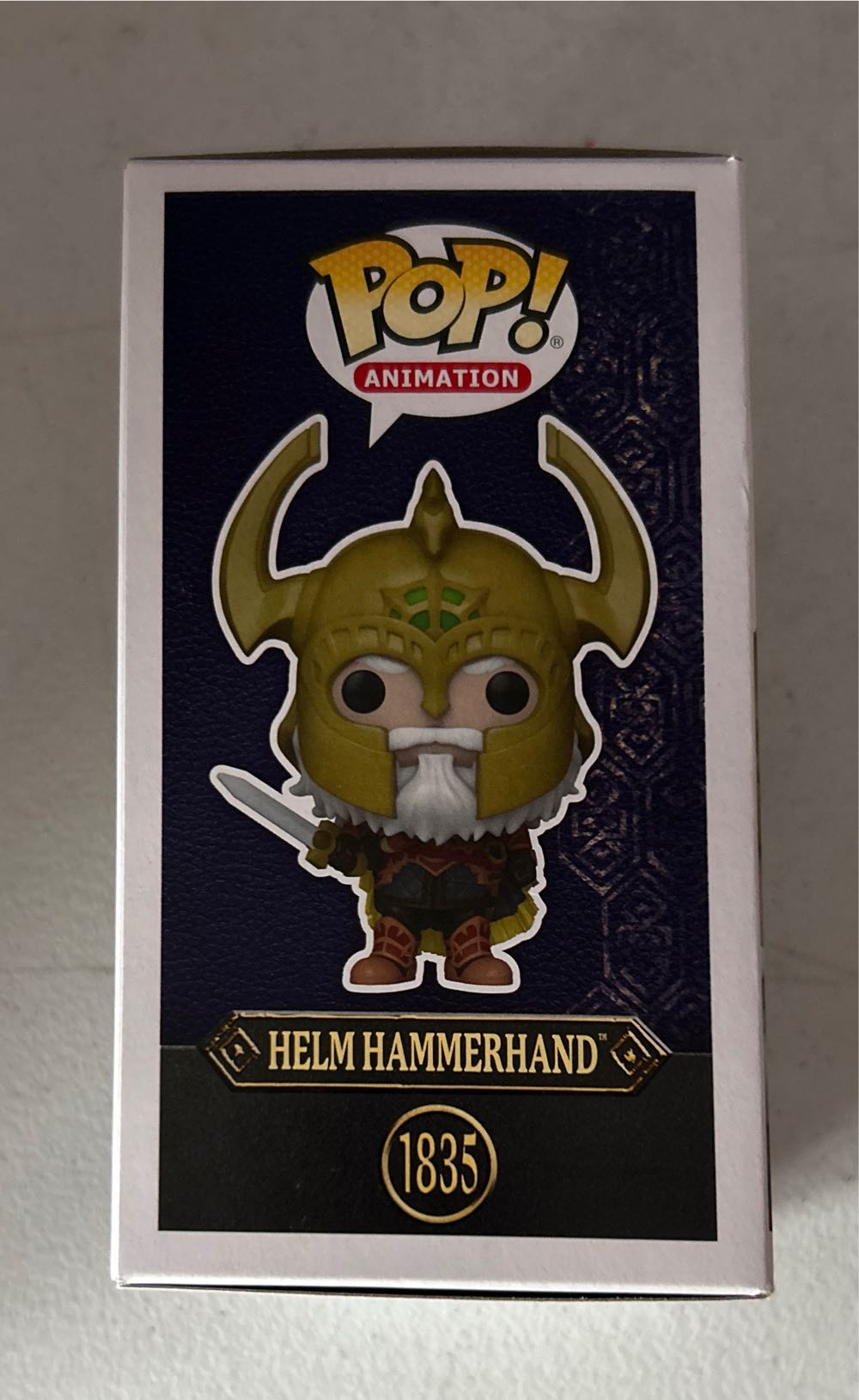 The Lord Of The Rings: Rohirrim Helm Hammerhand - The Lord of the Rings vinyl figure collectible [Barcode 889698802475] - Main Image 4