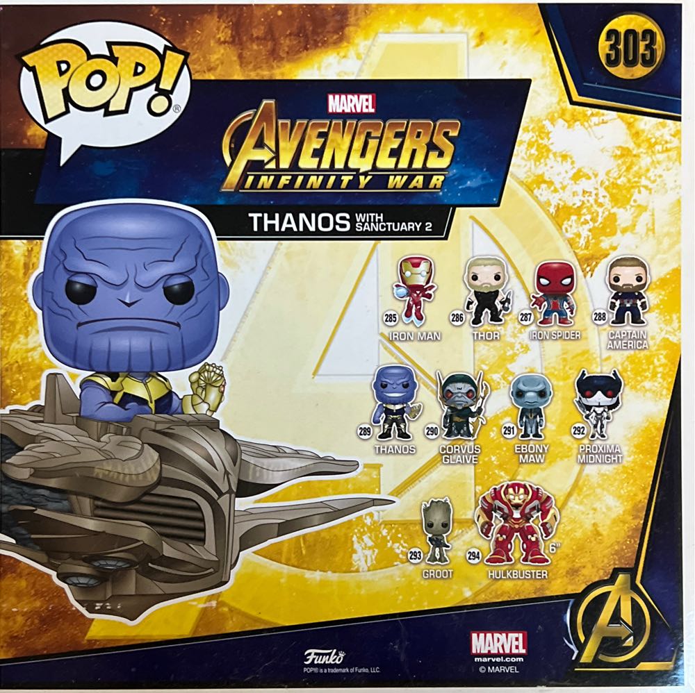 Thanos Whit Sanctuary 2 - Avengers: Infinity War vinyl figure collectible - Main Image 2