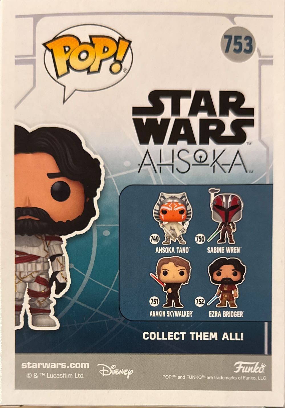 Ezra Bridger - Star Wars vinyl figure collectible [Barcode 889698846028] - Main Image 3