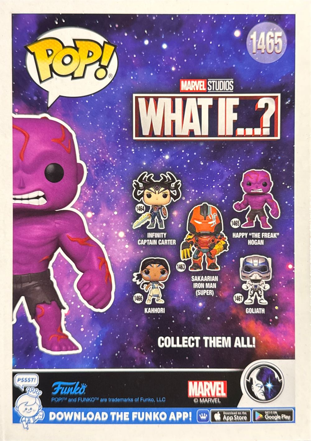 Happy The Freak Hogan - What If...? vinyl figure collectible [Barcode 889698680455] - Main Image 3