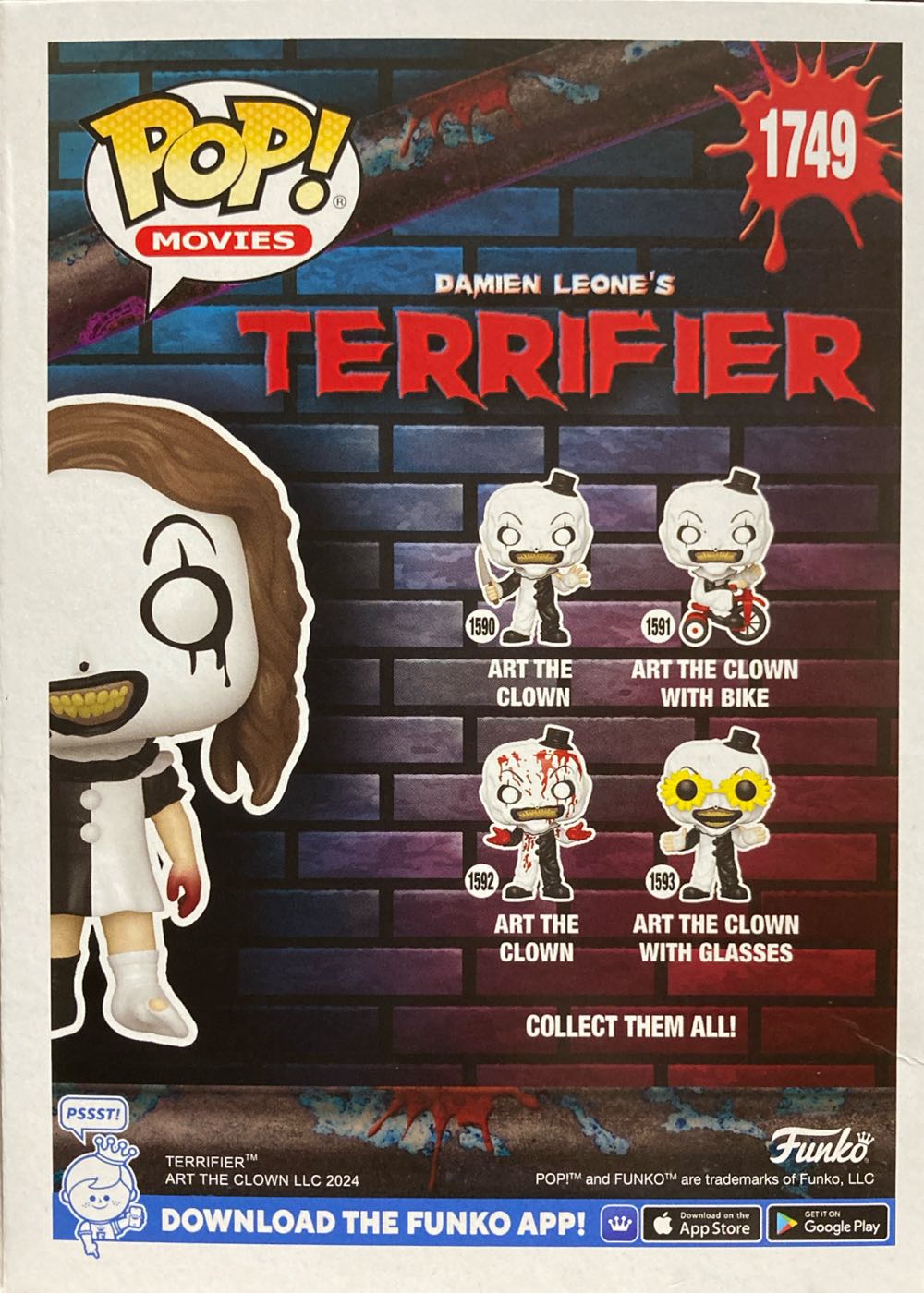 Little Pale Girl- Autographed  vinyl figure collectible [Barcode 889698844598] - Main Image 2