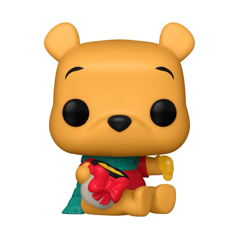 Pooh With Gift - Winnie the Pooh vinyl figure collectible [Barcode 889698828765] - Main Image 3