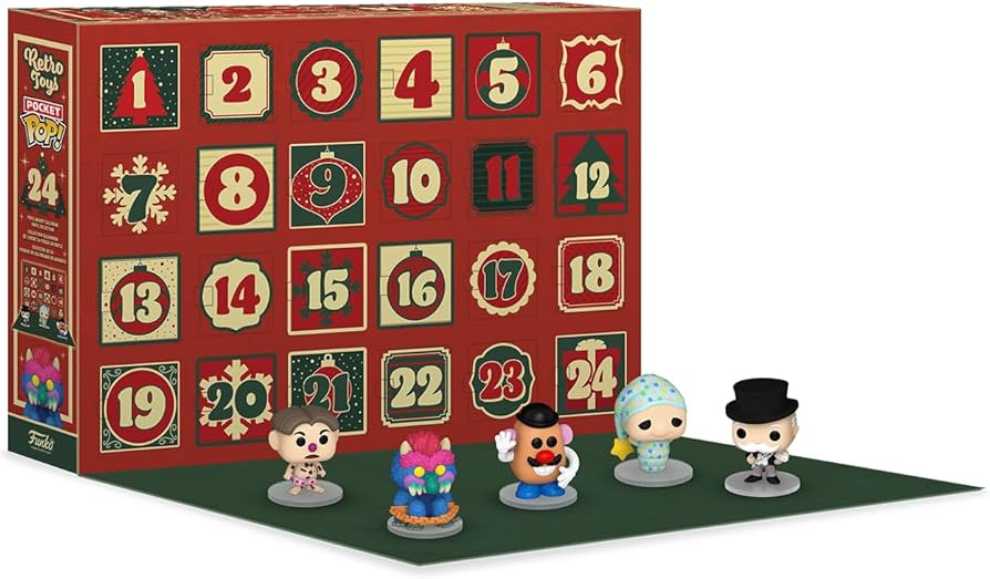 Retro Toys 24 Day Advent Calendar: Hasbro Edition  vinyl figure collectible [Barcode 889698812221] - Main Image 3