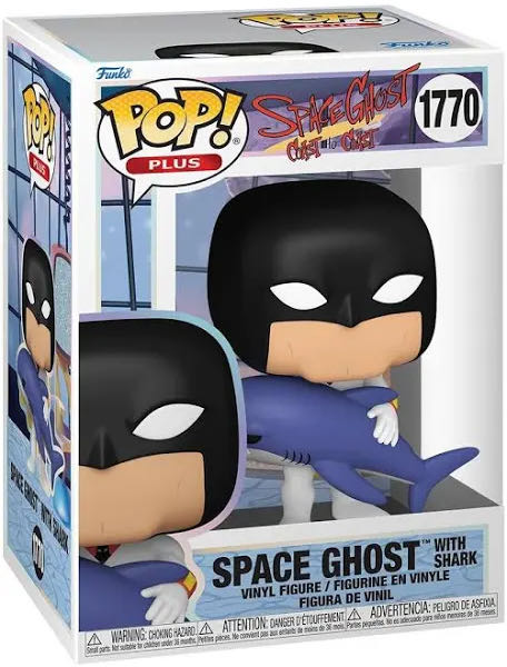 Space Ghost <With Shark>  vinyl figure collectible [Barcode 889698837644] - Main Image 2
