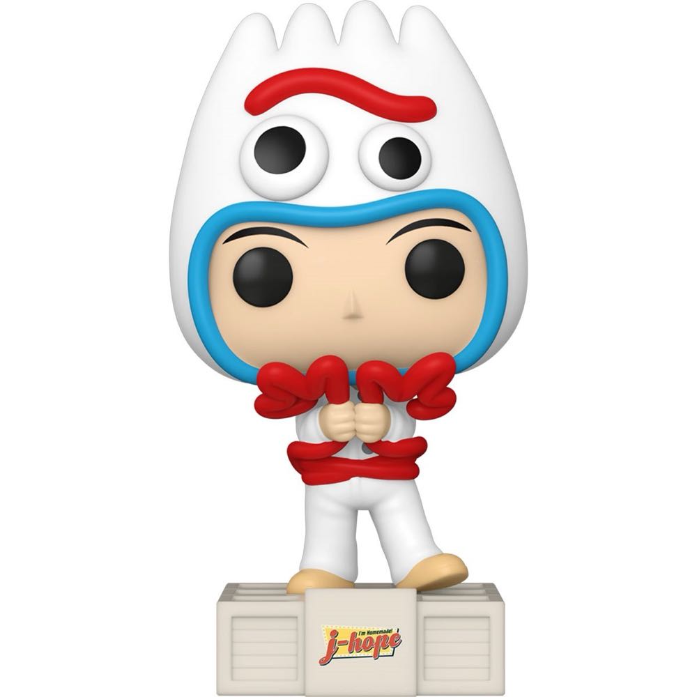 J-Hope As Forky - BTS vinyl figure collectible [Barcode 889698842907] - Main Image 3