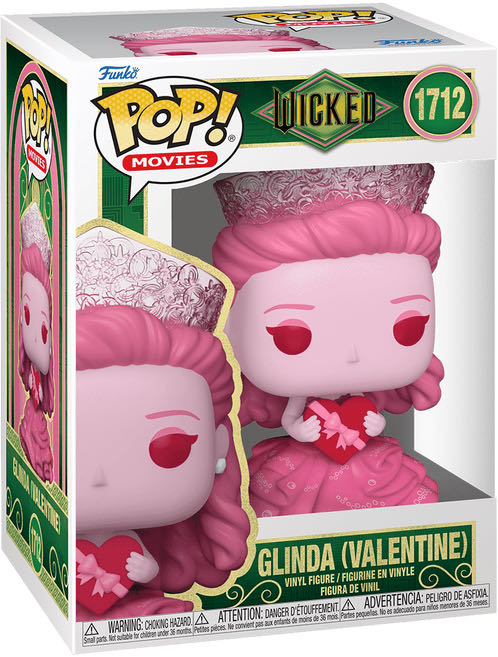 Wicked: Glinda (Valentine)  vinyl figure collectible [Barcode 889698830997] - Main Image 2