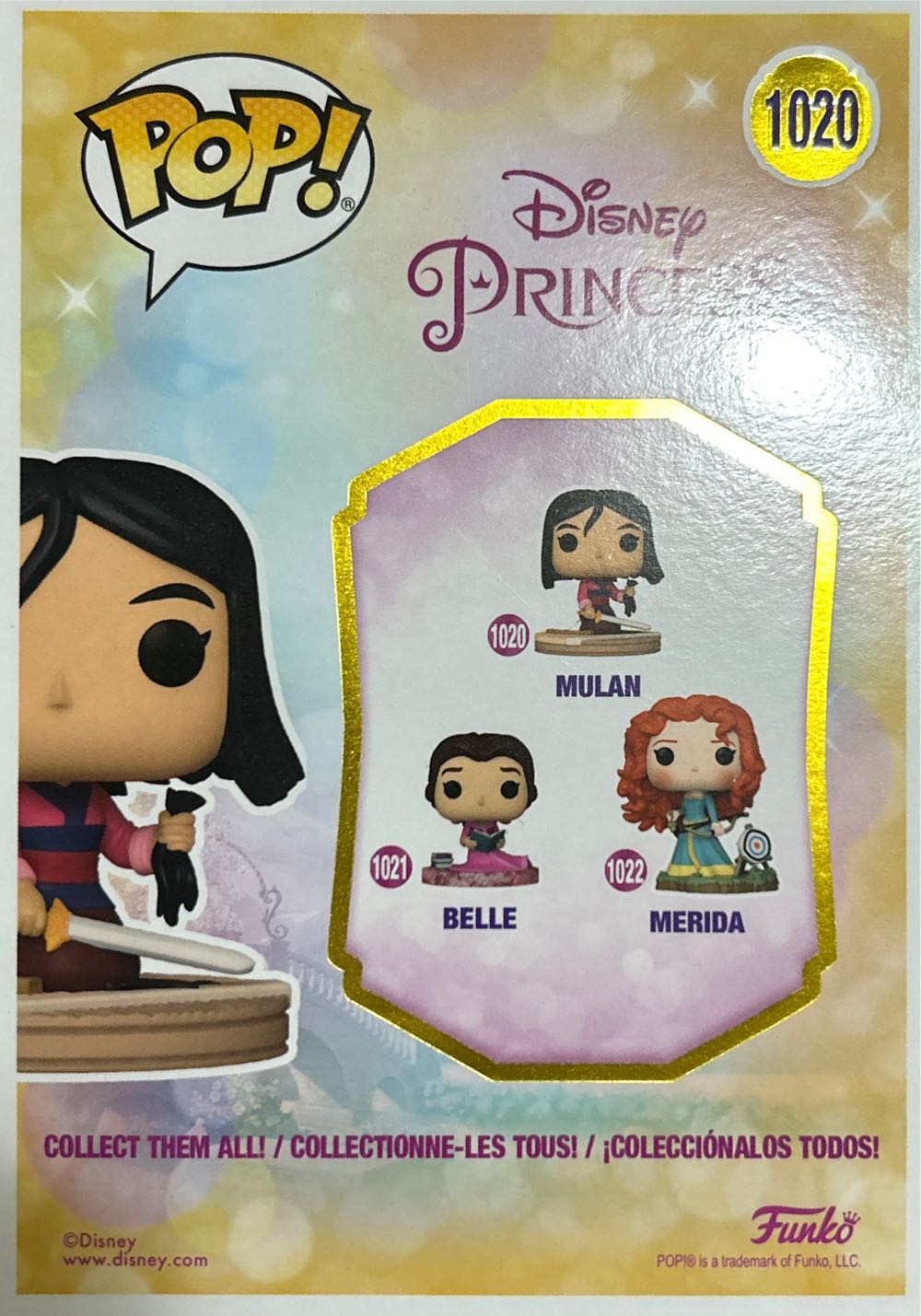 Mulan 1020  vinyl figure collectible [Barcode 889698563529] - Main Image 3