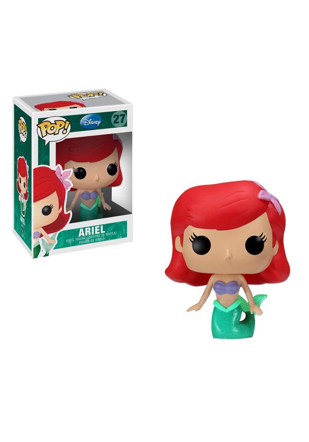 The Little Mermaid: Ariel  vinyl figure collectible [Barcode 00830395025537] - Main Image 2