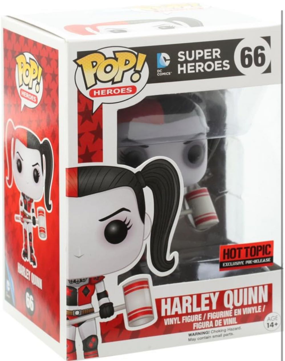 Harley Quinn (Hot Topic Exclusive)  vinyl figure collectible [Barcode 00830395034386] - Main Image 2