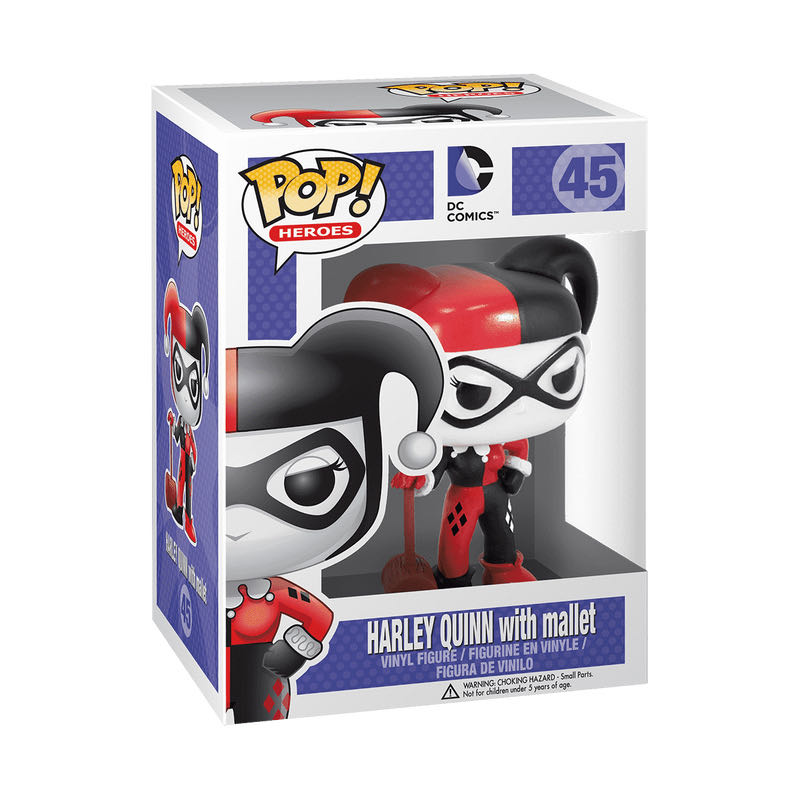 Harley Quinn With Mallet  vinyl figure collectible [Barcode 00849803036386] - Main Image 2