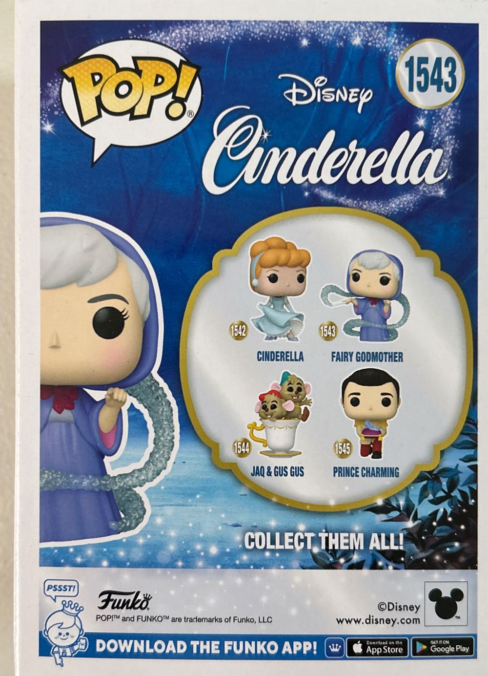 1543-Fairy Godmother  vinyl figure collectible [Barcode 889698834575] - Main Image 3