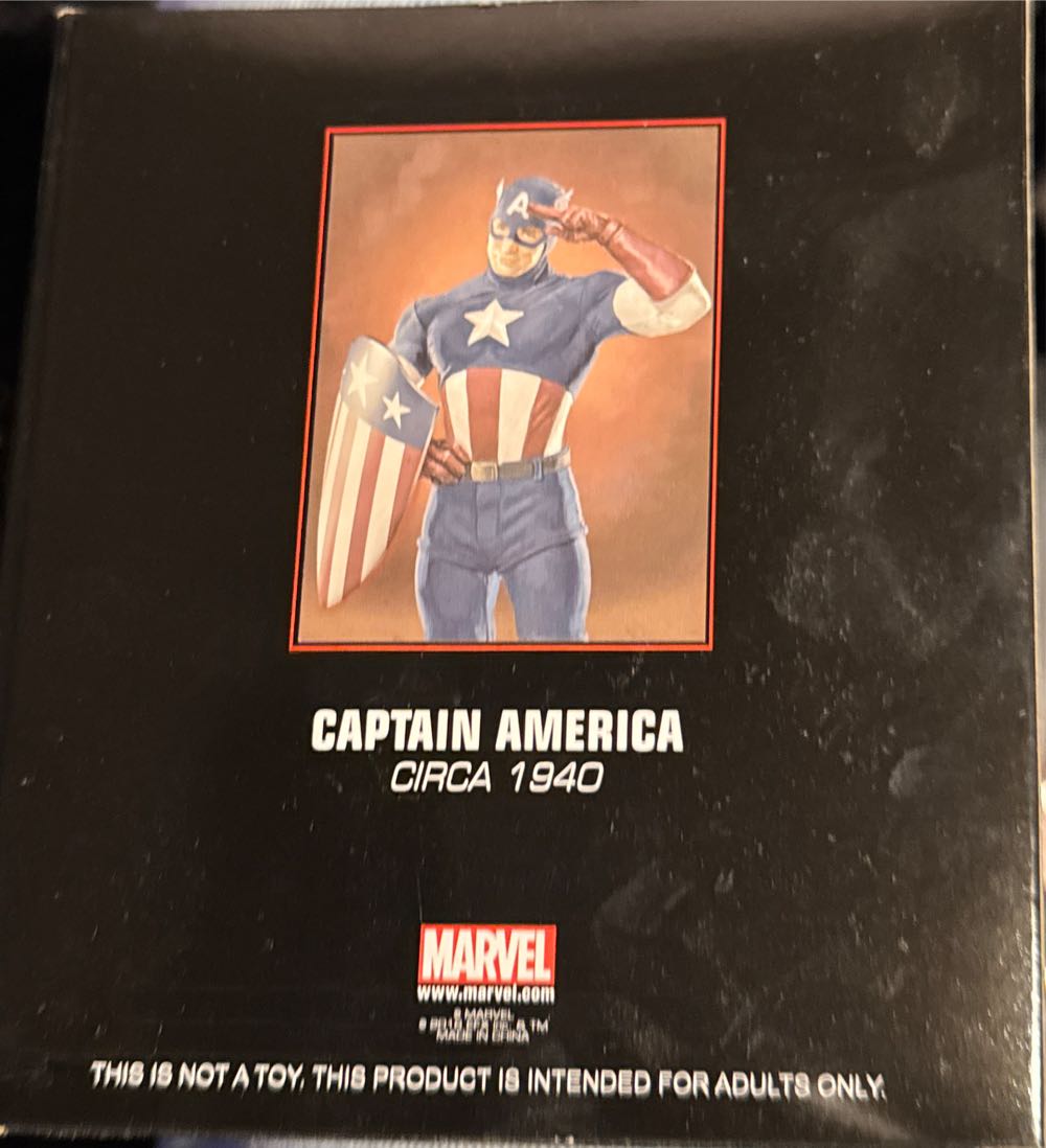 America ’s Captain America Shield Replica Brand New 1:6 First Avenger Loot The Crate Marvel Scaled Scale Exclusive S Lootcrate Efx ’s Collectibles Mini Metal Nib Replica Avenger: Stand  vinyl figure collectible [Barcode 844818000827] - Main Image 2