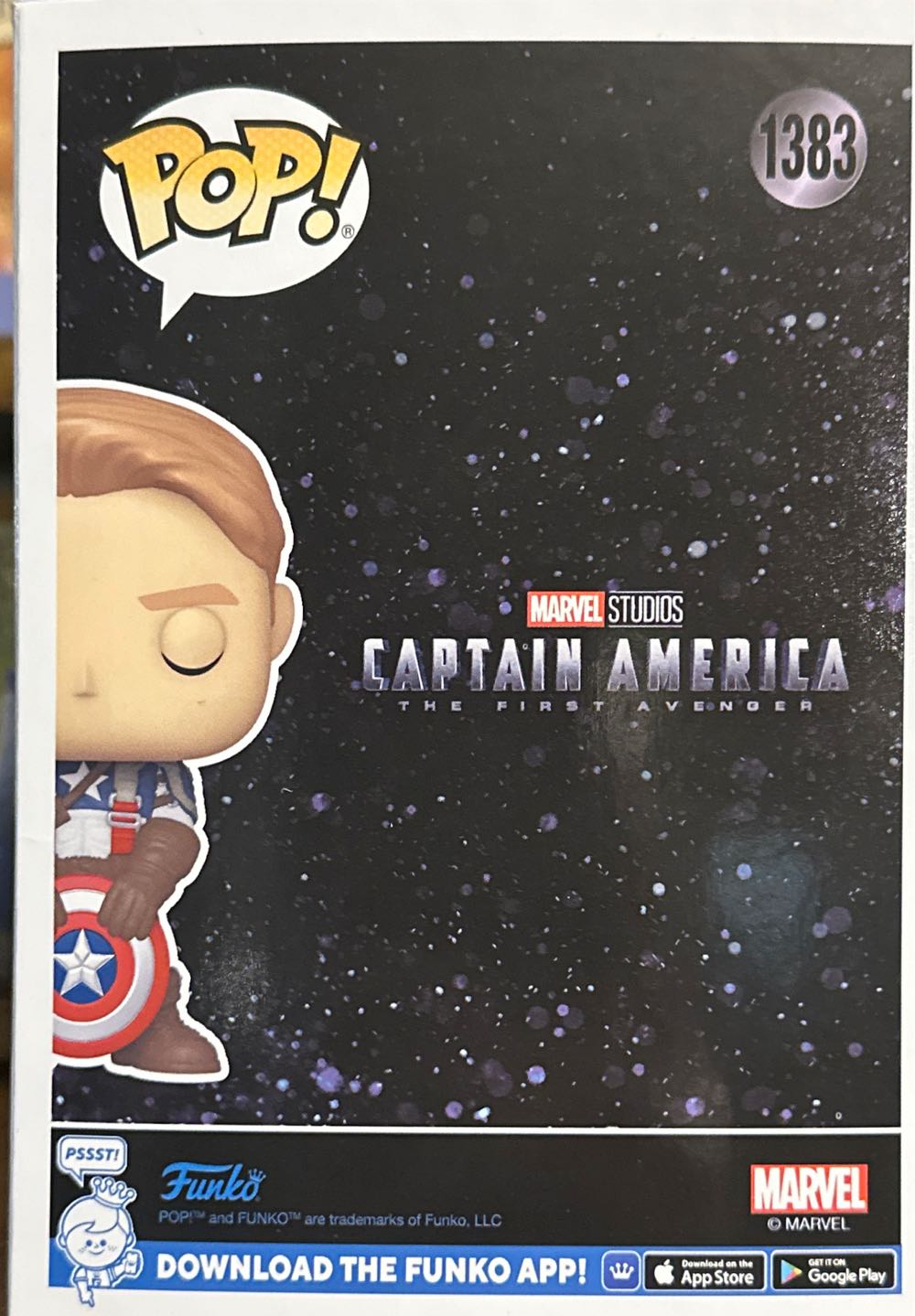 Captain America  vinyl figure collectible [Barcode 889698816977] - Main Image 4