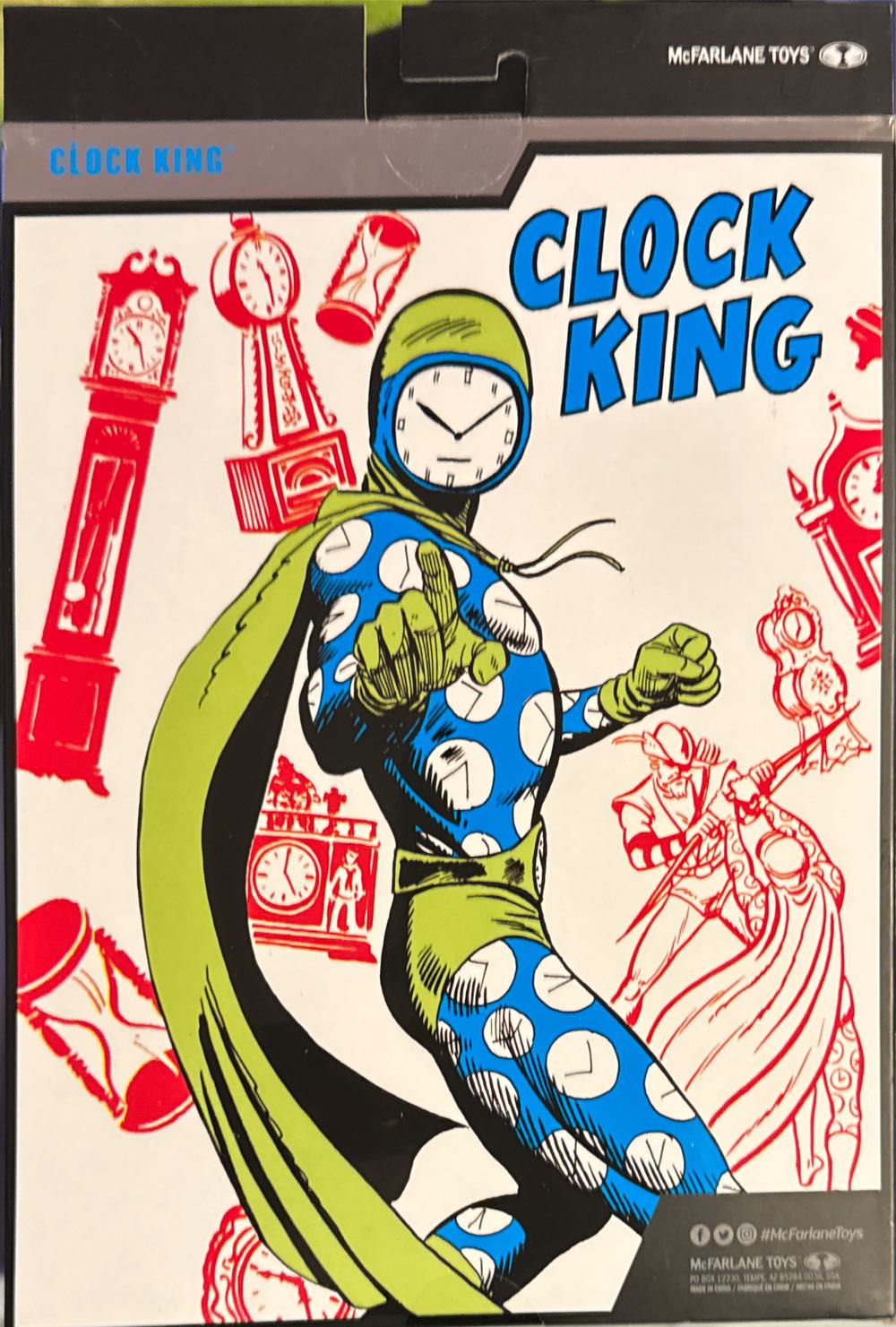 Mcfarlane Toys Dc Multiverse Clock King 7in Figure Mcfarlane Collector Edition #18 Style May Vary  vinyl figure collectible [Barcode 787926172645] - Main Image 2