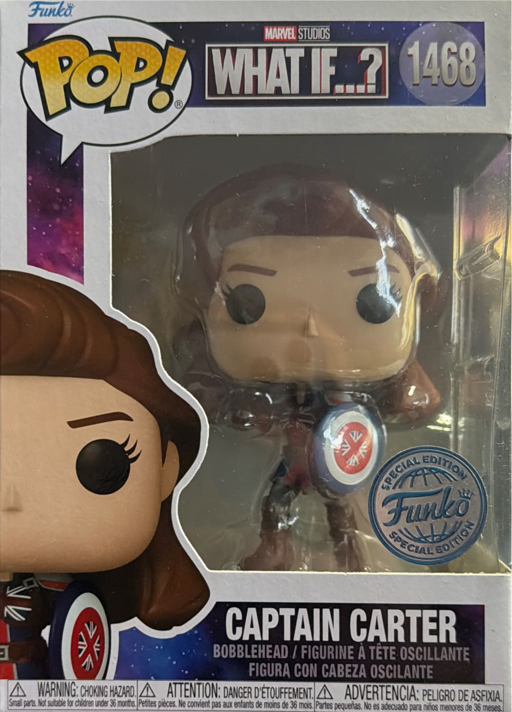 Captain Carter - What If...? vinyl figure collectible [Barcode 889698680400] - Main Image 4