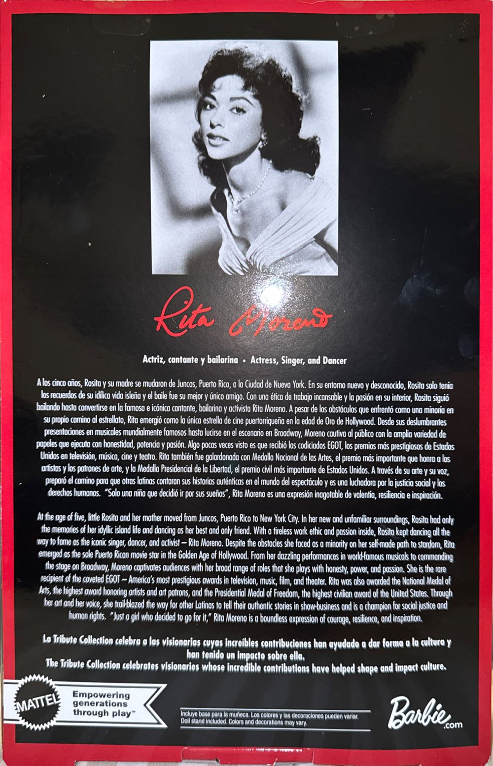 Rita Moreno  vinyl figure collectible [Barcode 194735180462] - Main Image 2