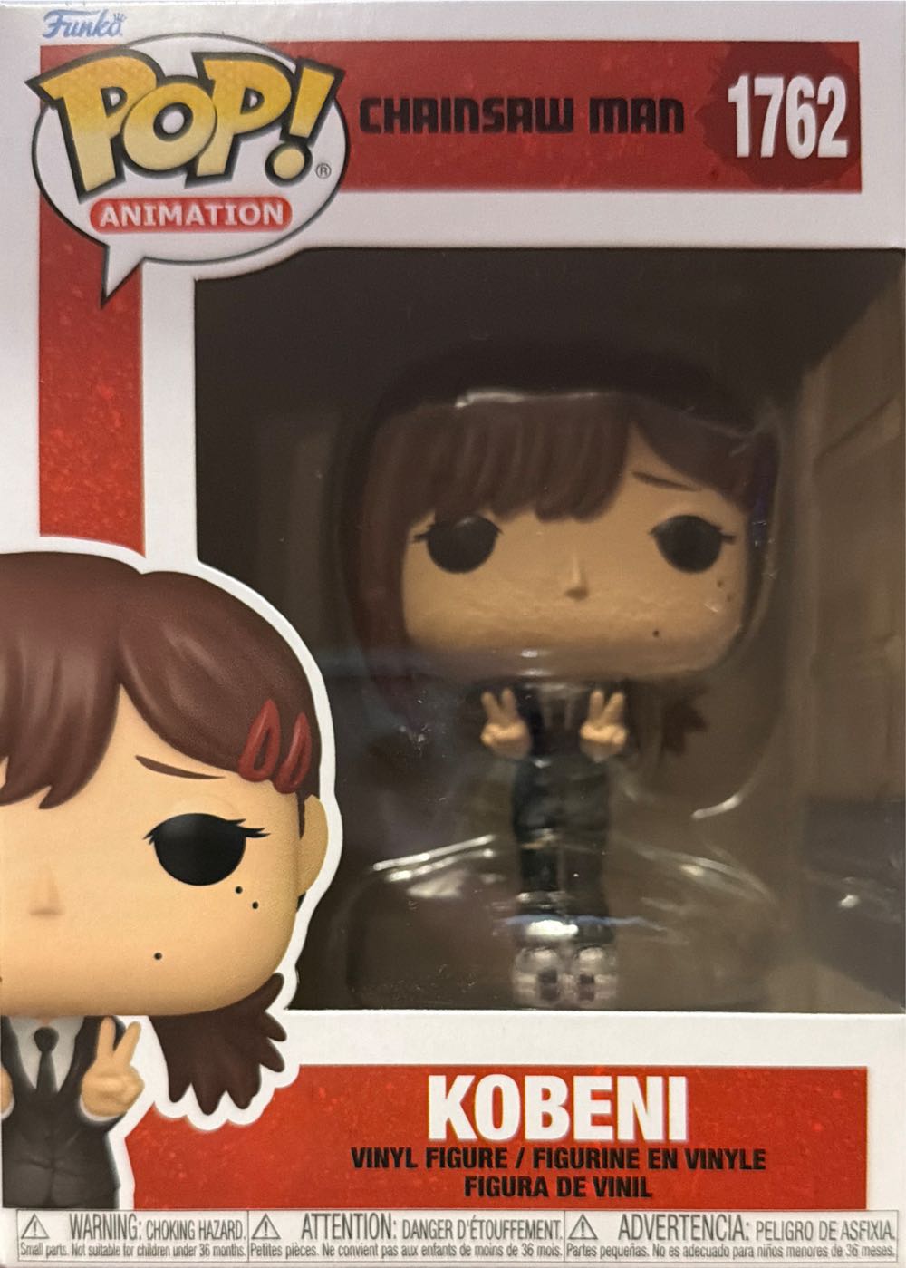 Chainsaw Man: Kobeni, #1762  vinyl figure collectible [Barcode 889698836302] - Main Image 4