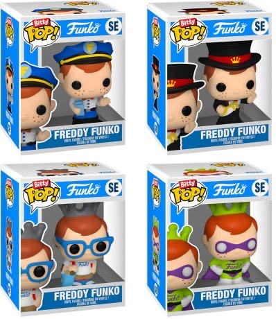 Bitty Pop! Freddy Funkoville - Freddy Funko vinyl figure collectible [Barcode 889698766562] - Main Image 3