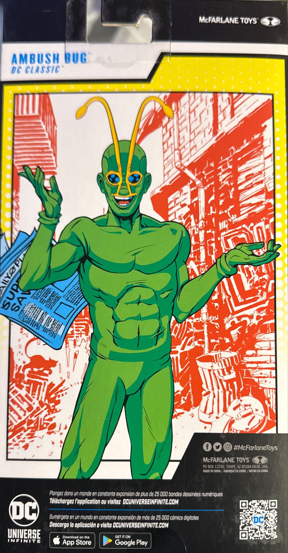 Mcfarlane Toys Dc Multiverse Ambush Bug Dc Classic 7in Action Figure  vinyl figure collectible [Barcode 787926172621] - Main Image 2