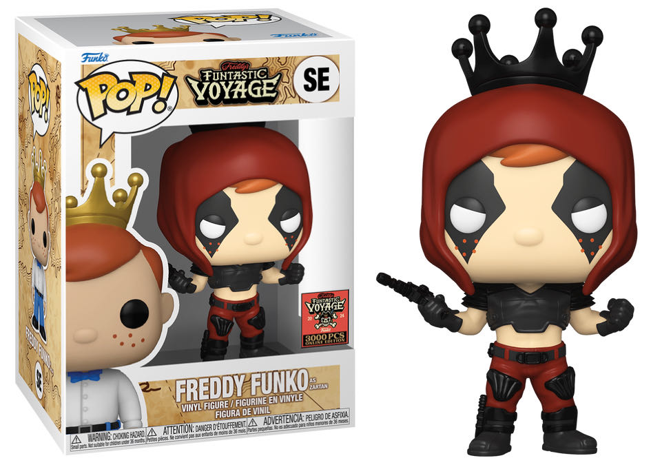 Freddy Funko As Zartan - Freddy Funko vinyl figure collectible [Barcode 889698819824] - Main Image 2