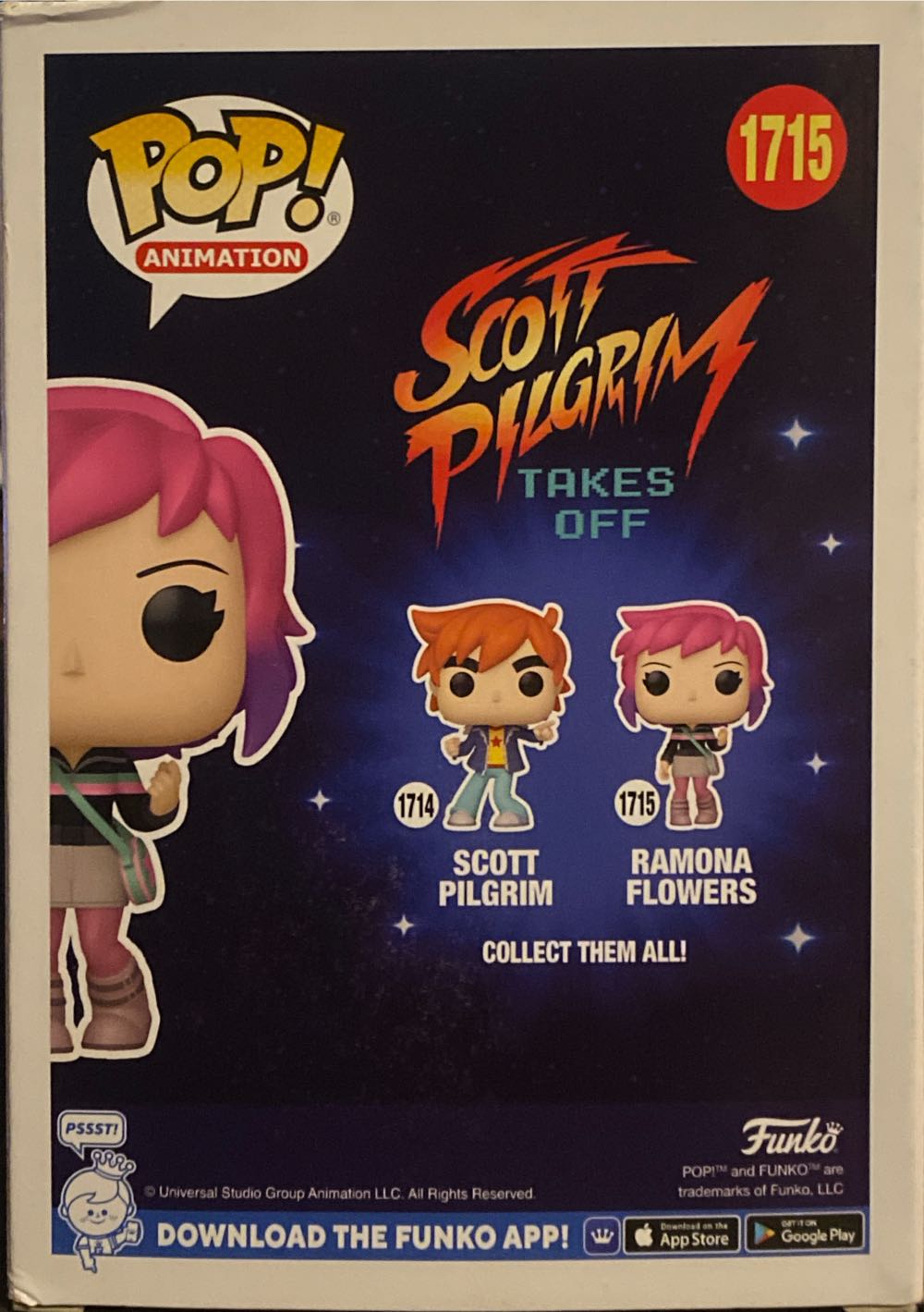 Ramona Flowers  vinyl figure collectible [Barcode 889698824576] - Main Image 2