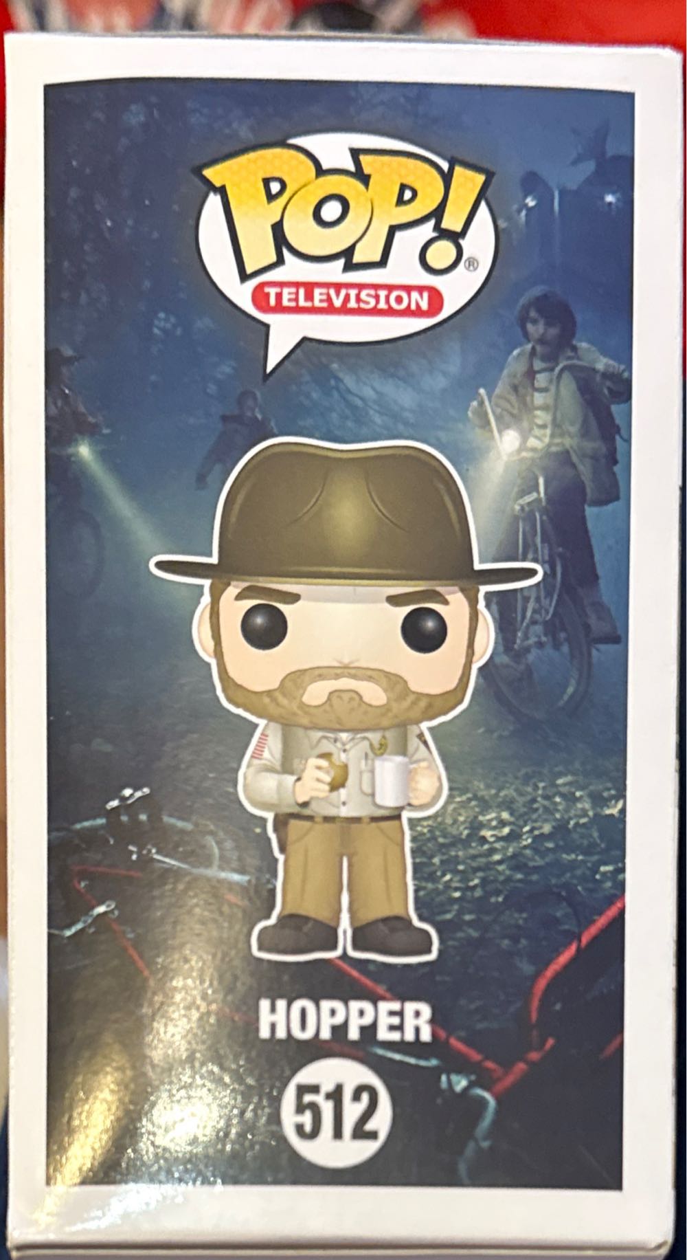 Hopper Chase - Stranger Things vinyl figure collectible [Barcode 889698144254] - Main Image 2