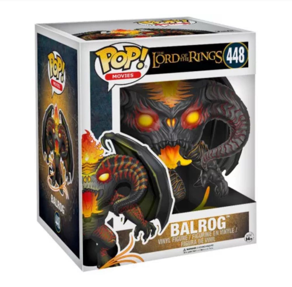 Balrog - The Lord of the Rings vinyl figure collectible [Barcode 889698135566] - Main Image 2