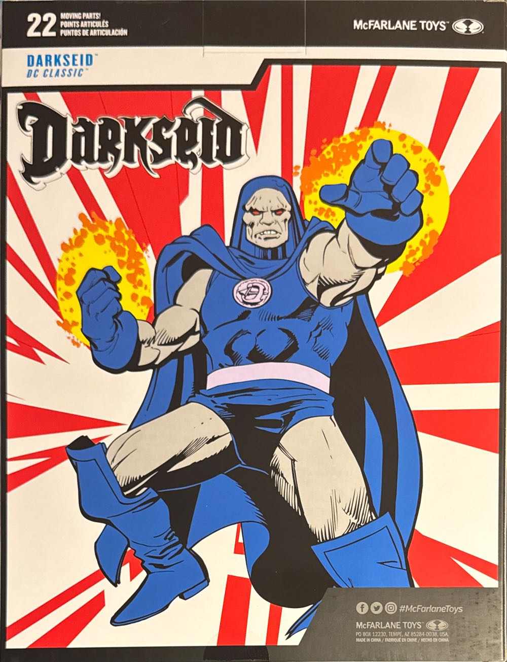 Mcfarlane Toys Dc Multiverse Darkseid Dc Classic Mega Figure  vinyl figure collectible [Barcode 787926175264] - Main Image 2