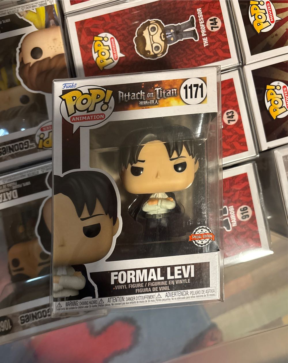 Keychain Pop Black Manta 