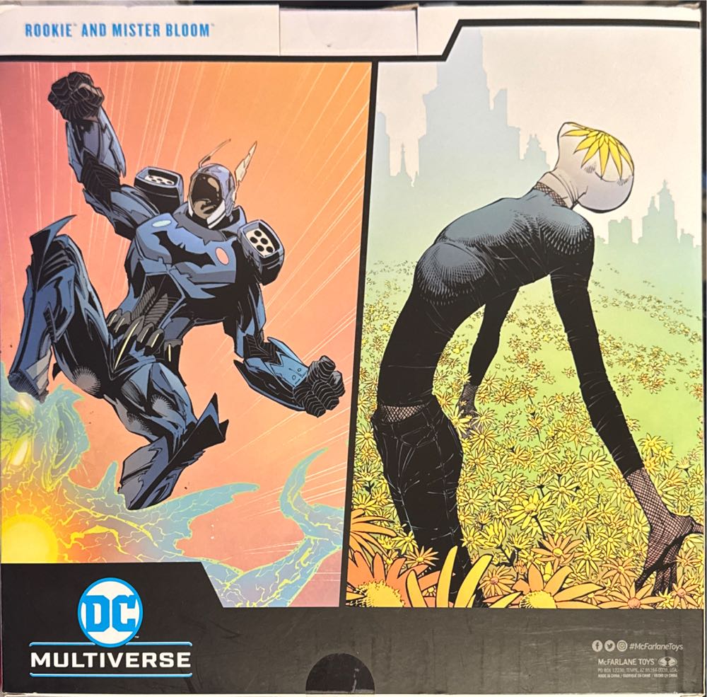 Dc Multiverse Rookie & Mister Bloom Mega Figure & 7in Action Figure 2pk Gold Label Mcfarlane Toys  vinyl figure collectible [Barcode 787926174984] - Main Image 2
