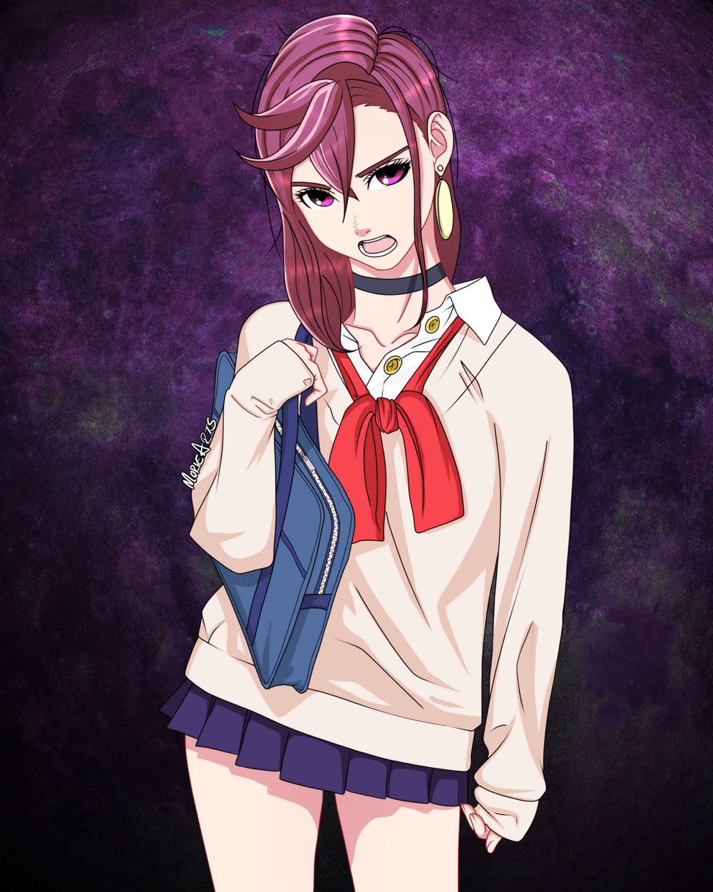 Momo Ayase: School Clothes  vinyl figure collectible [Barcode 4582733432687] - Main Image 3