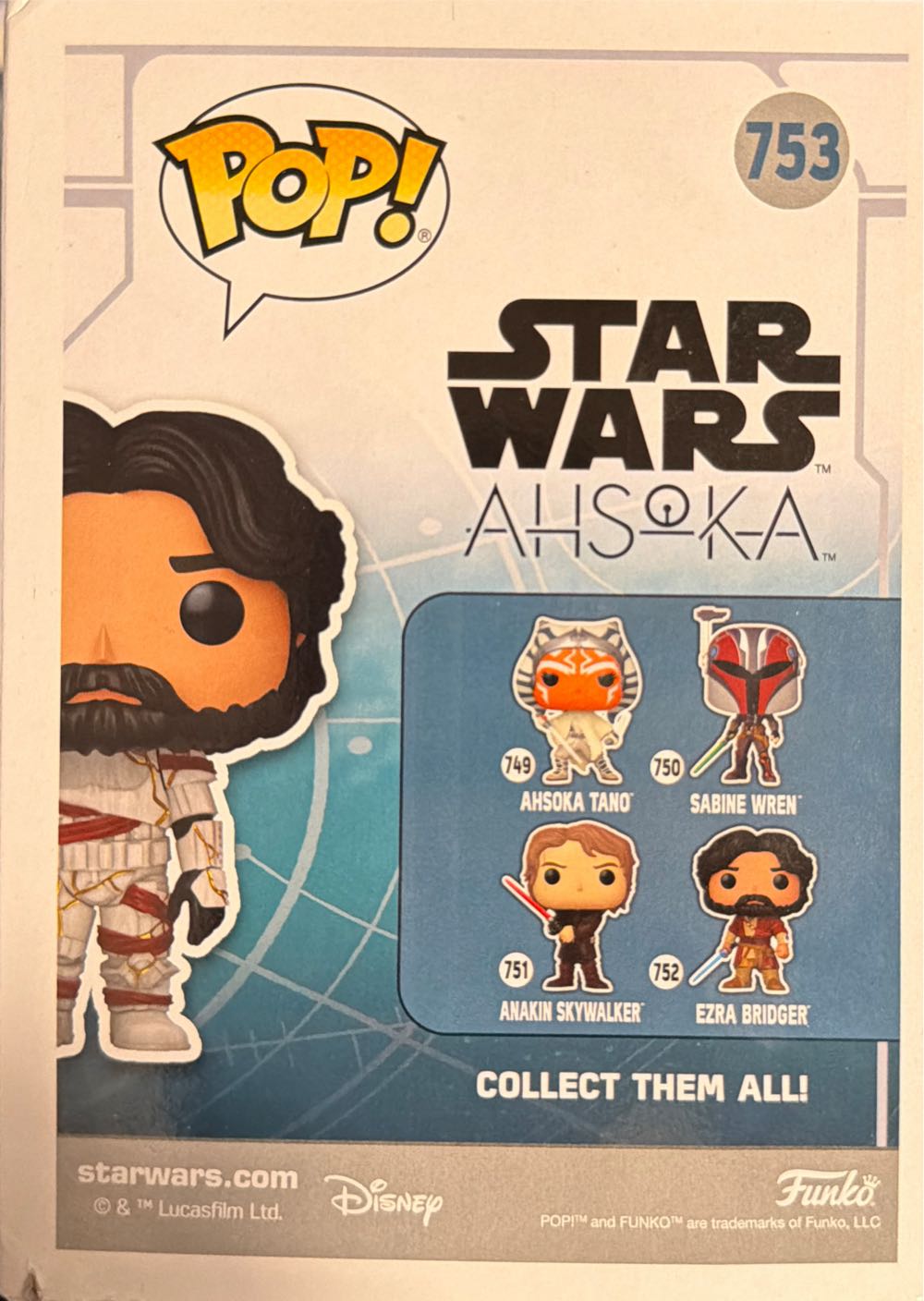 Ezra Bridger - Star Wars vinyl figure collectible [Barcode 889698846028] - Main Image 3