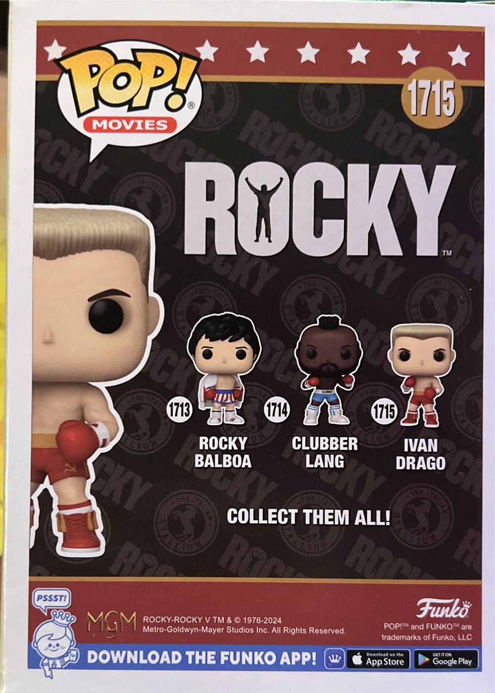 Ivan Drago - Rocky vinyl figure collectible [Barcode 889698835497] - Main Image 3