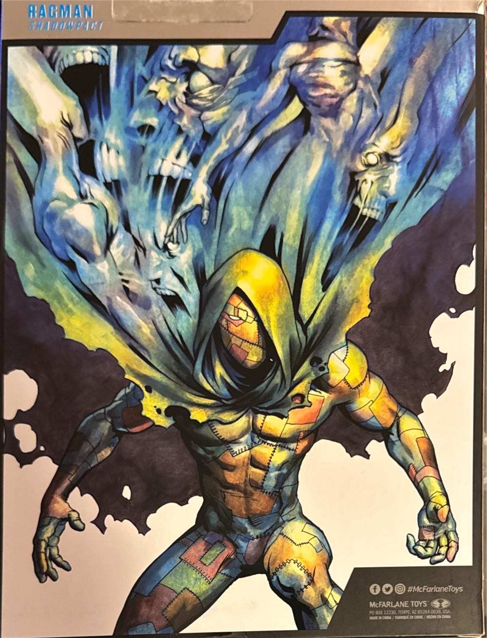 Mcfarlane Toys Dc Multiverse Ragman Shadowpact 7in Figure Mcfarlane Collector Edition #19  vinyl figure collectible [Barcode 787926172812] - Main Image 2