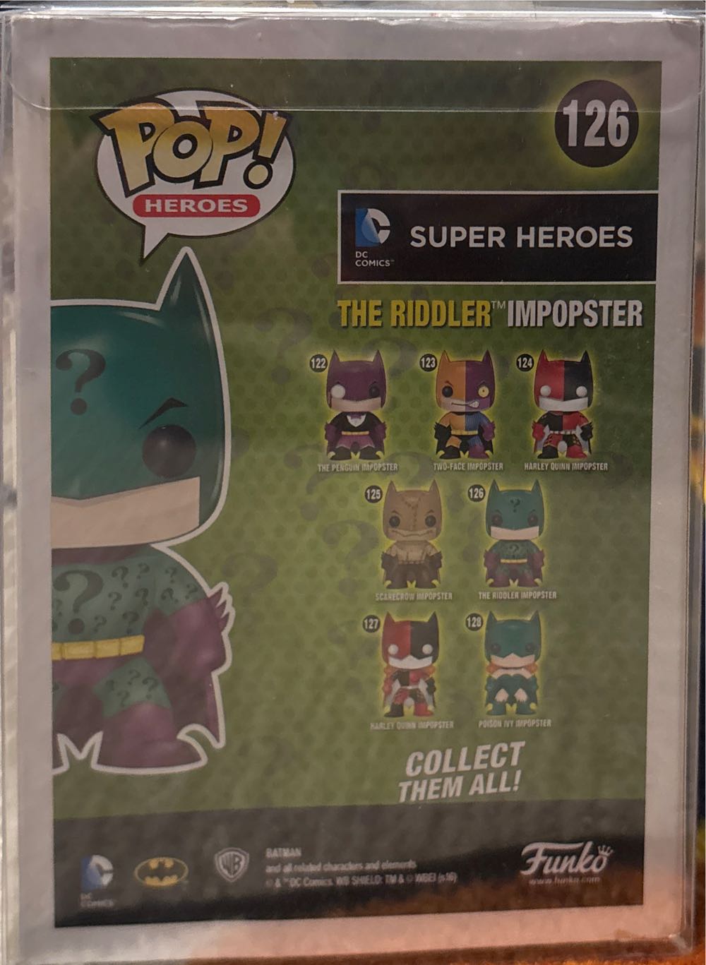 The Riddler Imposter  - DC Comics vinyl figure collectible - Main Image 3