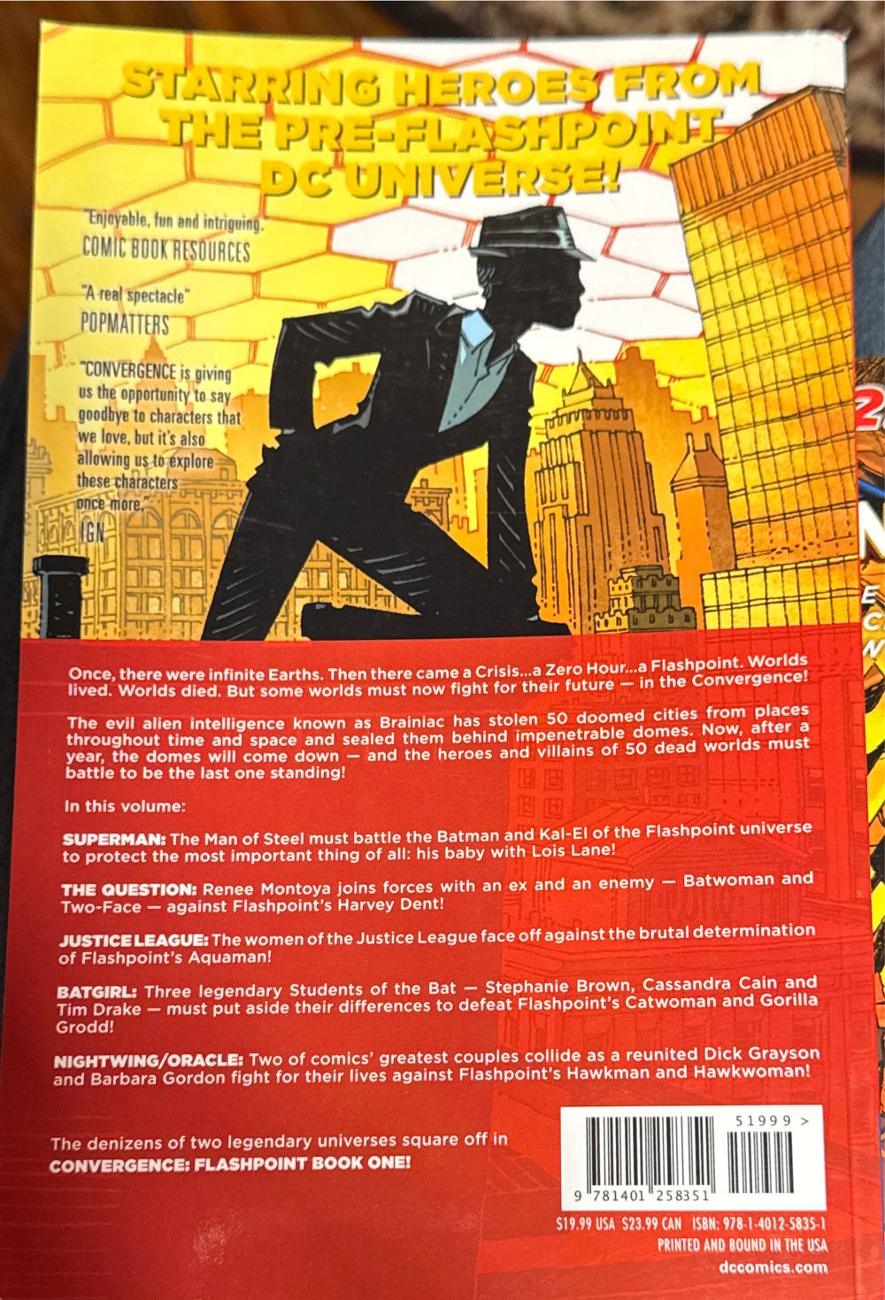 Convergence Flashpoint Book 1  vinyl figure collectible [Barcode 9781401258351] - Main Image 2