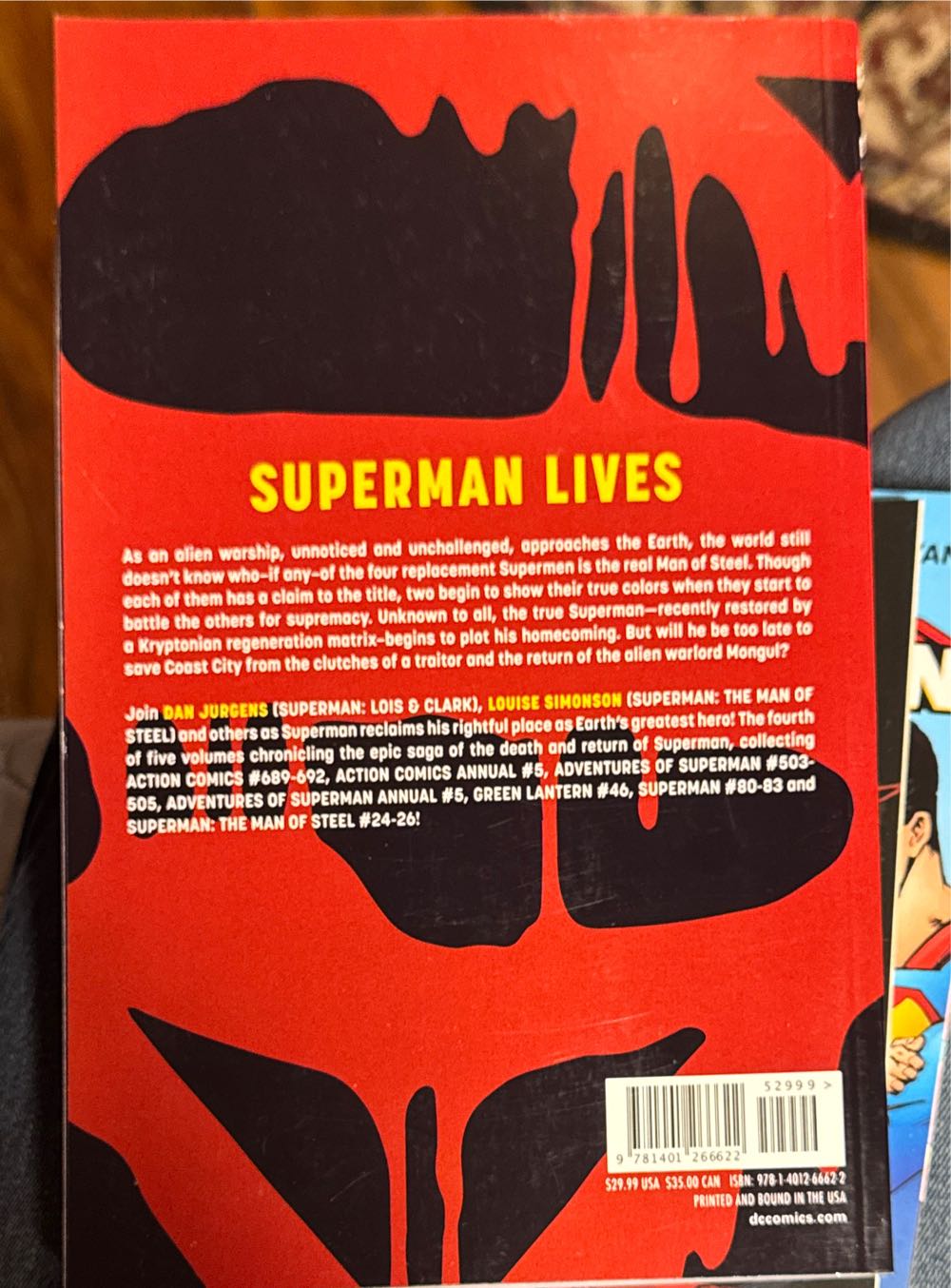 Superman Volume 4: The Return Of Superman  vinyl figure collectible [Barcode 9781401266622] - Main Image 2