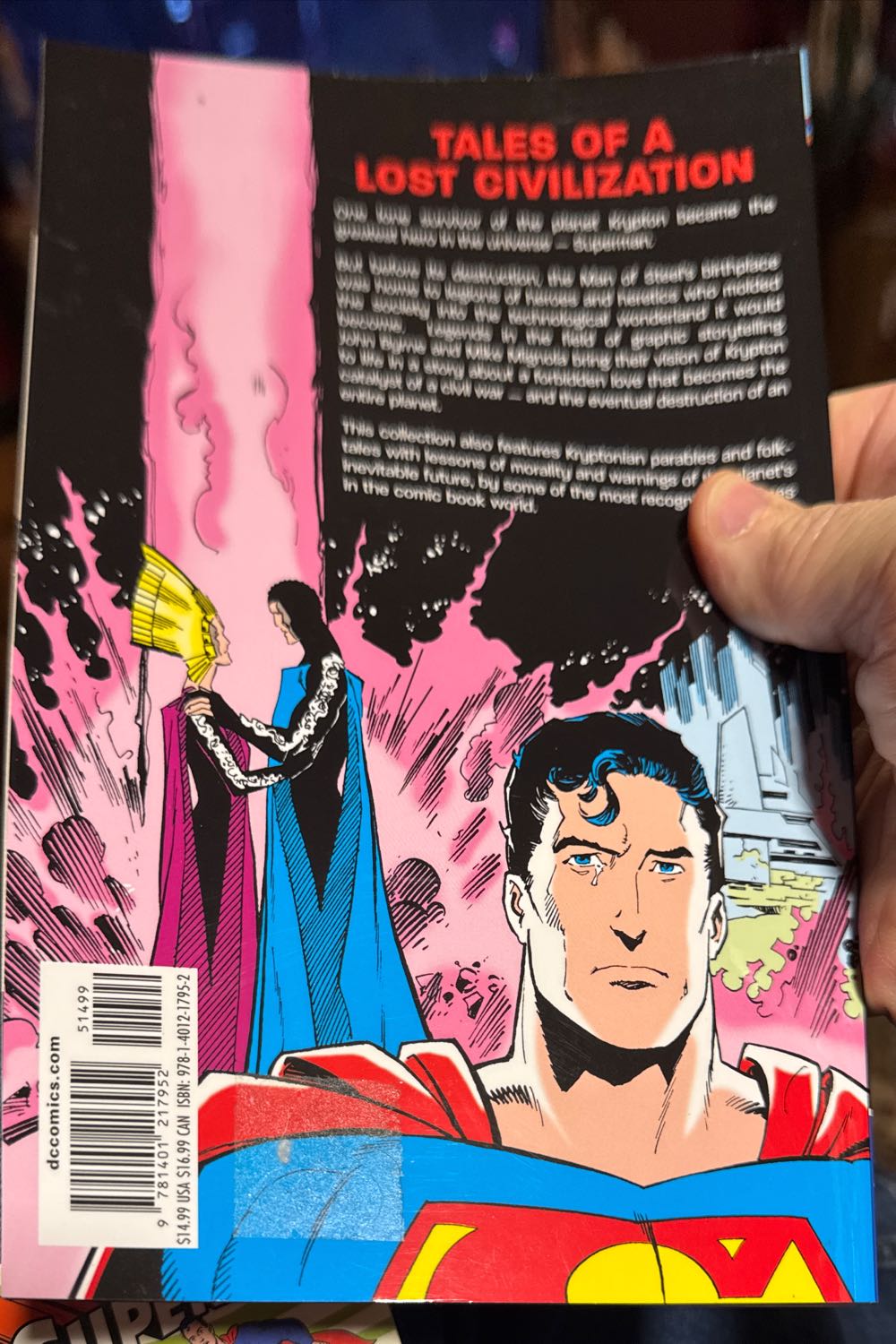 Superman: The World Of Krypton  vinyl figure collectible [Barcode 9781401217952] - Main Image 2