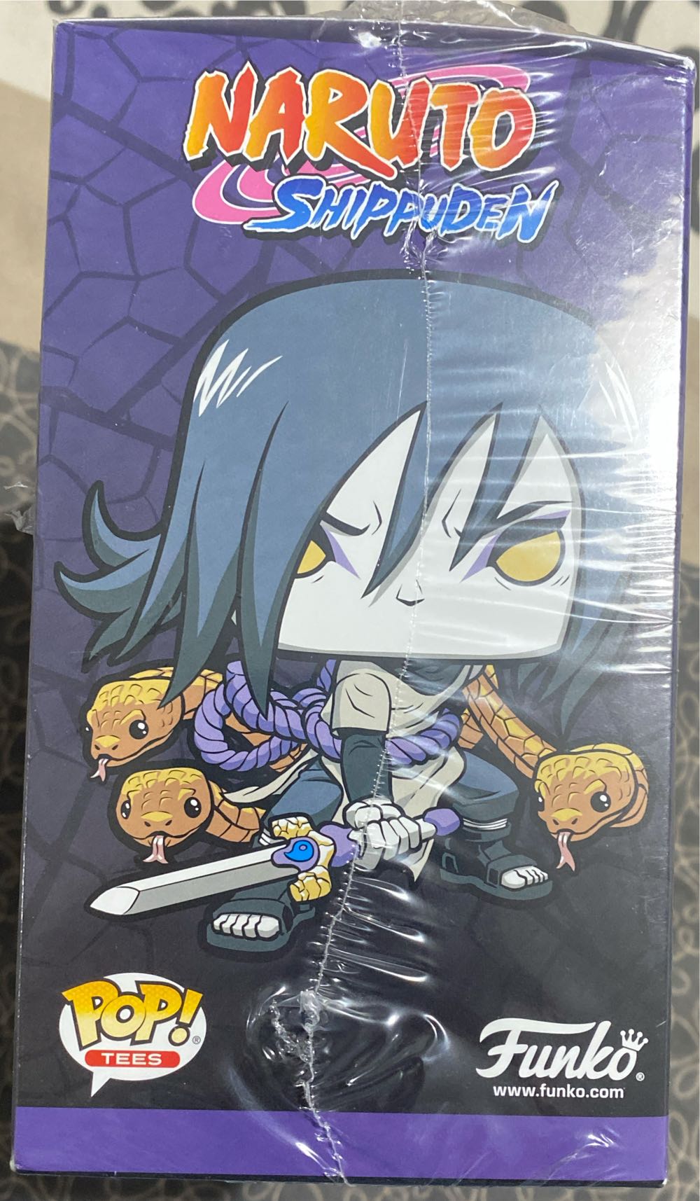 Funko Pop! Tee Naruto Hippuden Orochimaru Metallic Exclusive T Hirt Ize Shippuden Shirt Size & - Naruto Shippuden vinyl figure collectible [Barcode 889698745338] - Main Image 3