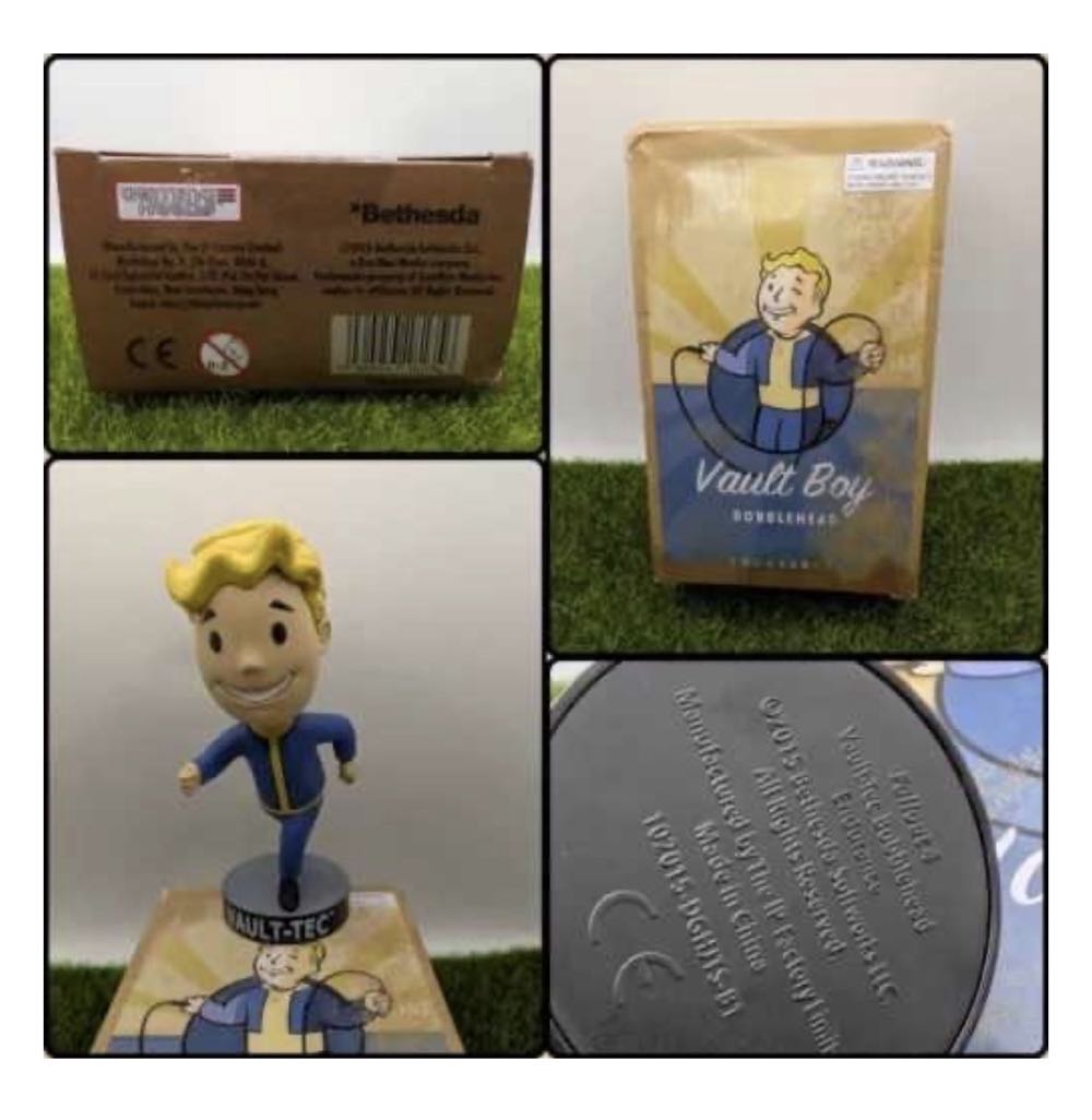 Vault Boy Bobblehead Radioactive Ricochet - Fallout vinyl figure collectible [Barcode 5055856406082] - Main Image 2